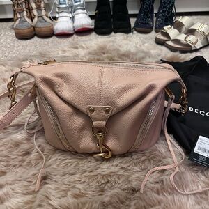 Rebecca Minkoff Blush Leather Crossbody Bag
